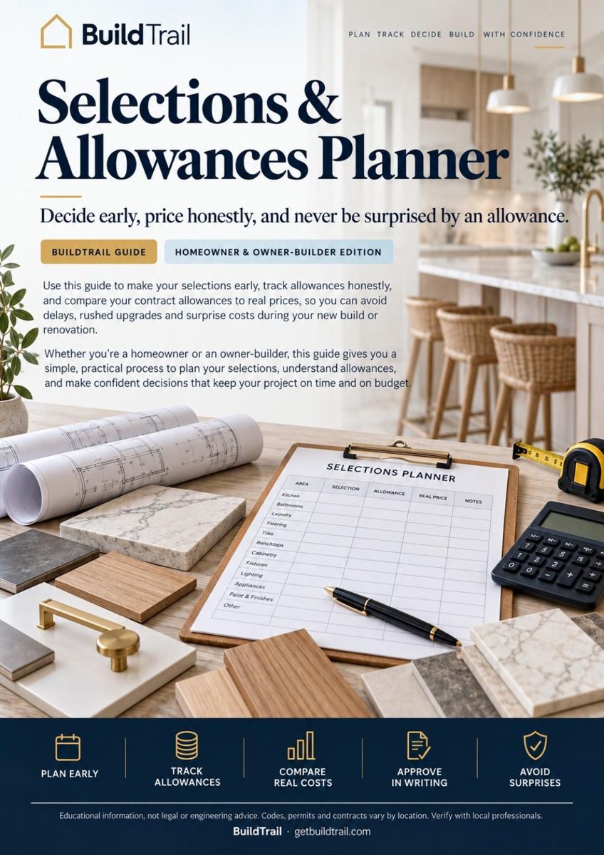 Selections & Allowances Planner cover