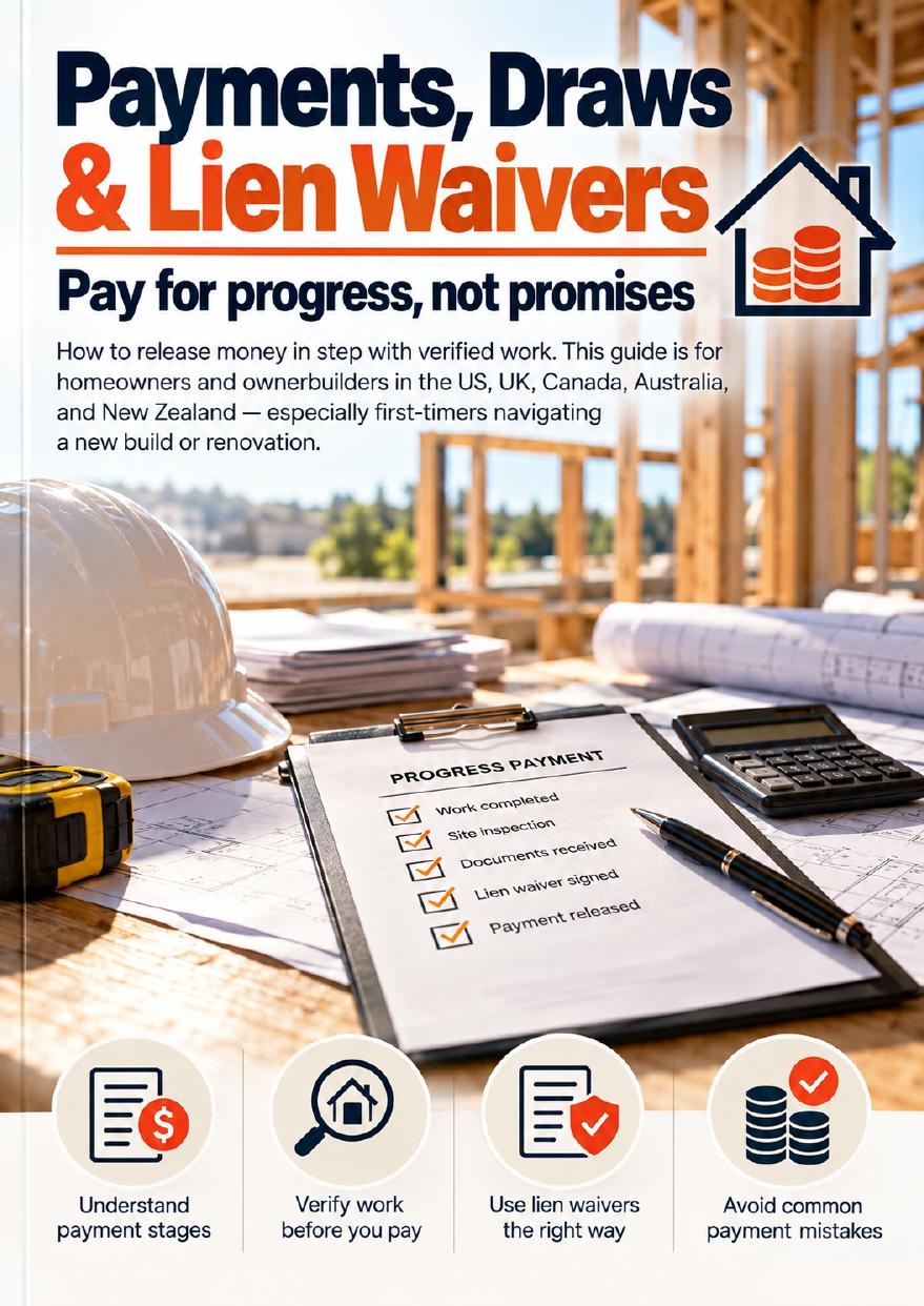 Payments, Draws & Lien Waivers cover
